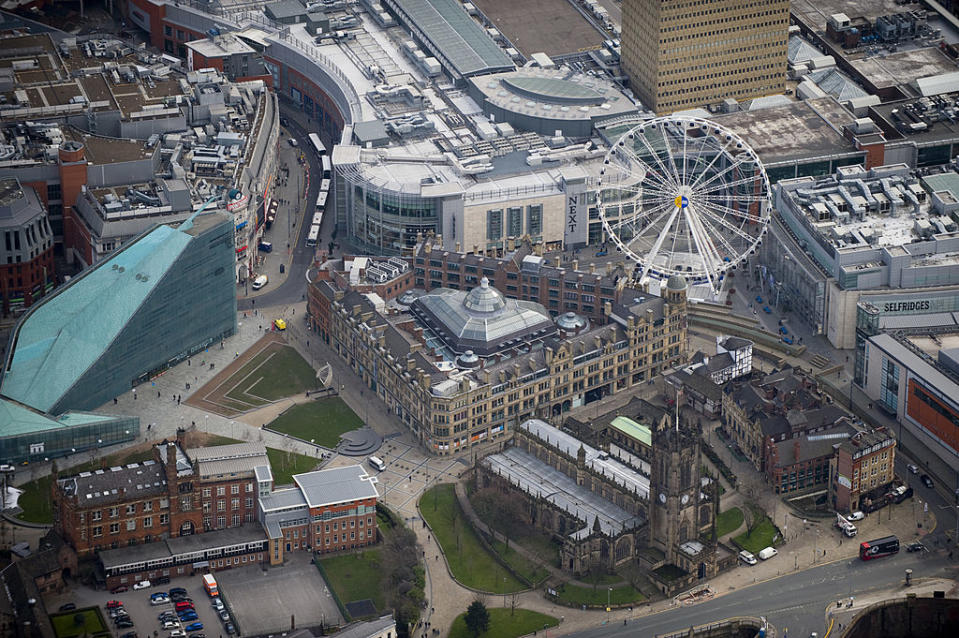 2. Manchester, Tax paid: £16.51 billion