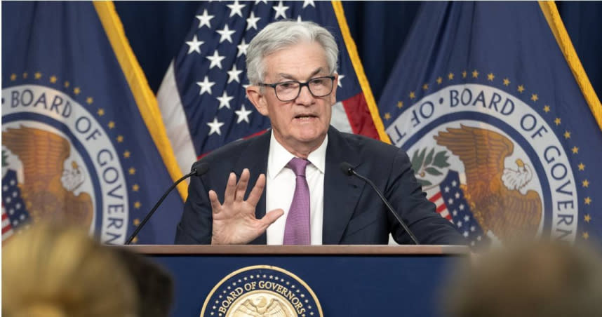 Fed主席鮑威爾（Jerome Powell）。（圖／達志／美聯社）