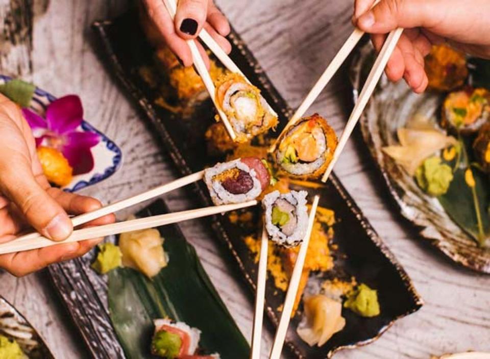 Visit Sugar for sushi, cocktails and twinkling 360° views (Sugar)