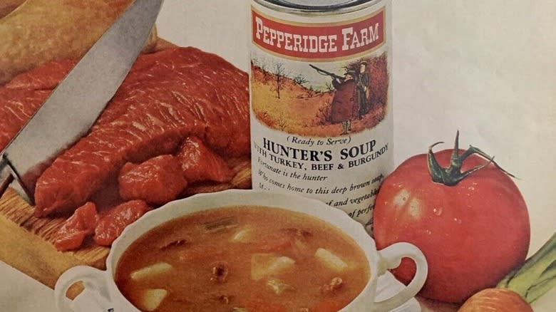 Pepperidge Farm Hunter's Soup ad