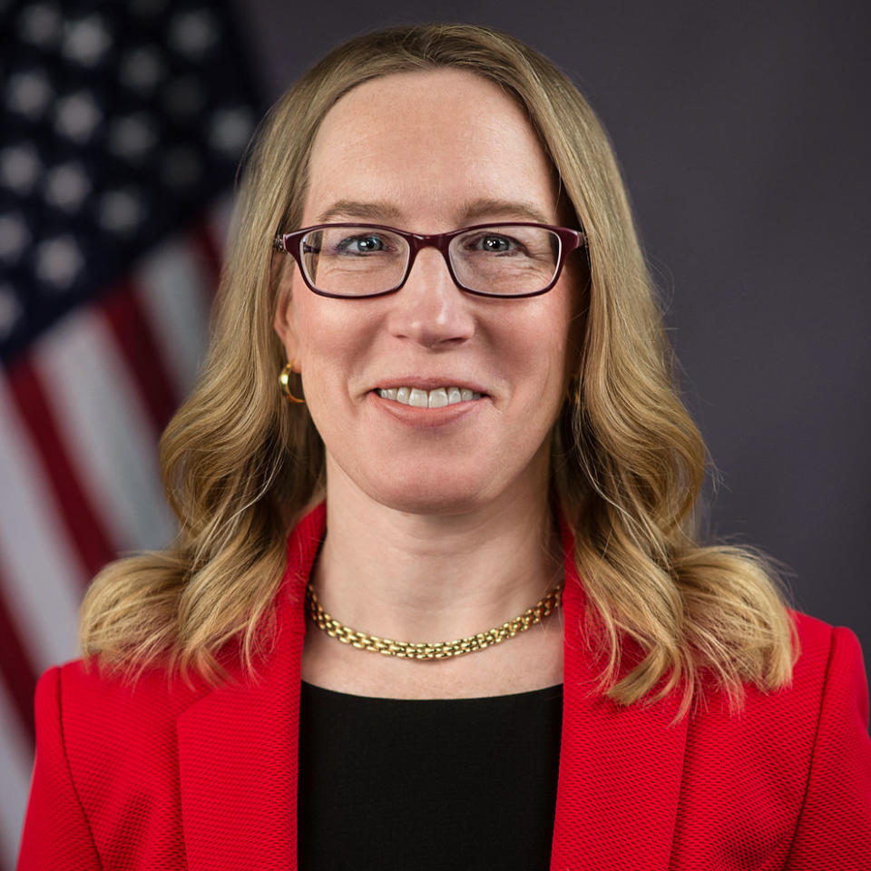 Securities and Exchange Commission Commissioner Hester M. Peirce. (U.S. Securities and Exchange Commission)