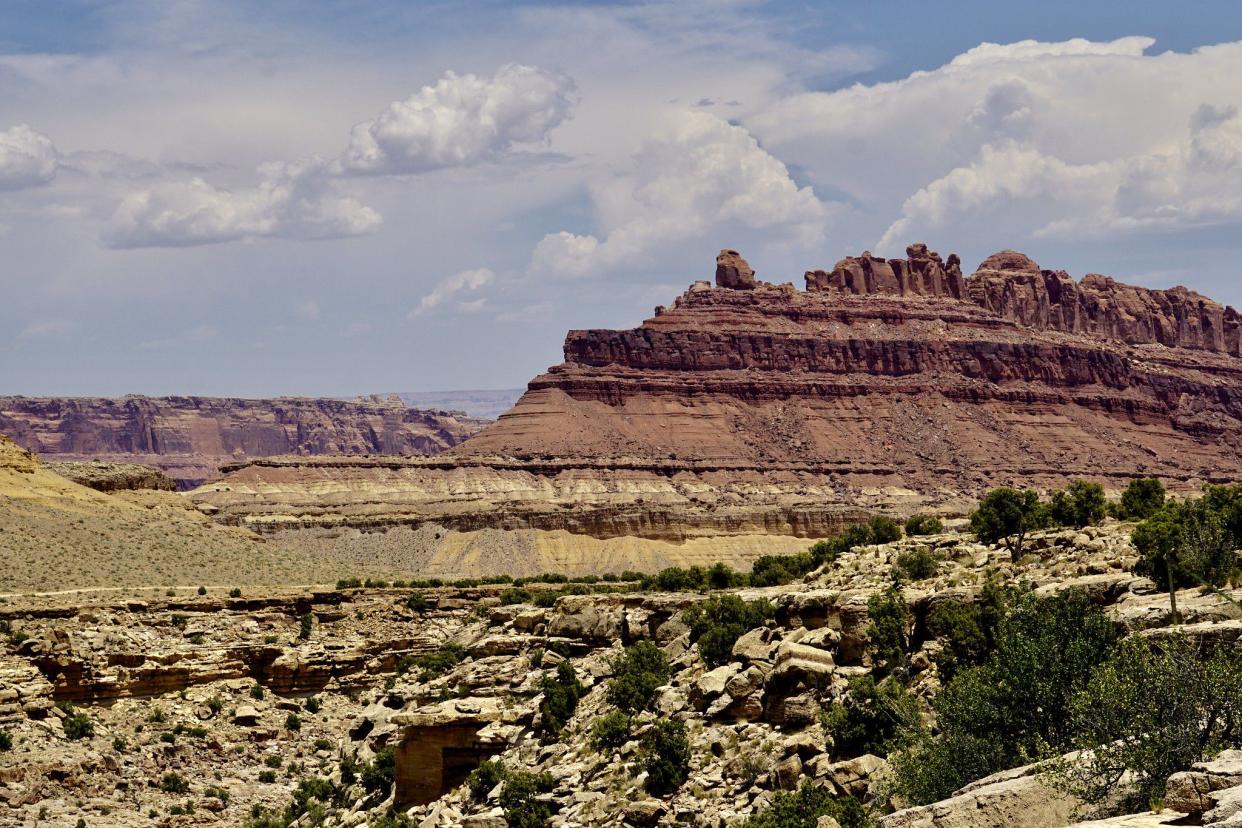 Scenic view of the Utah desert