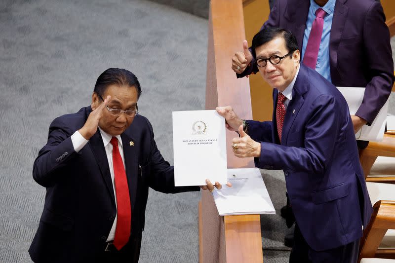 Indonesia's parliament passes new criminal code