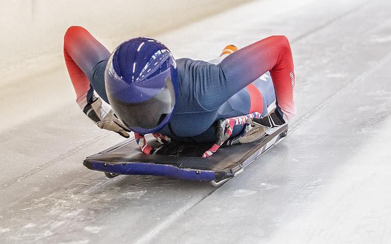 Ellie Furneaux in Skeleton action - Facebook