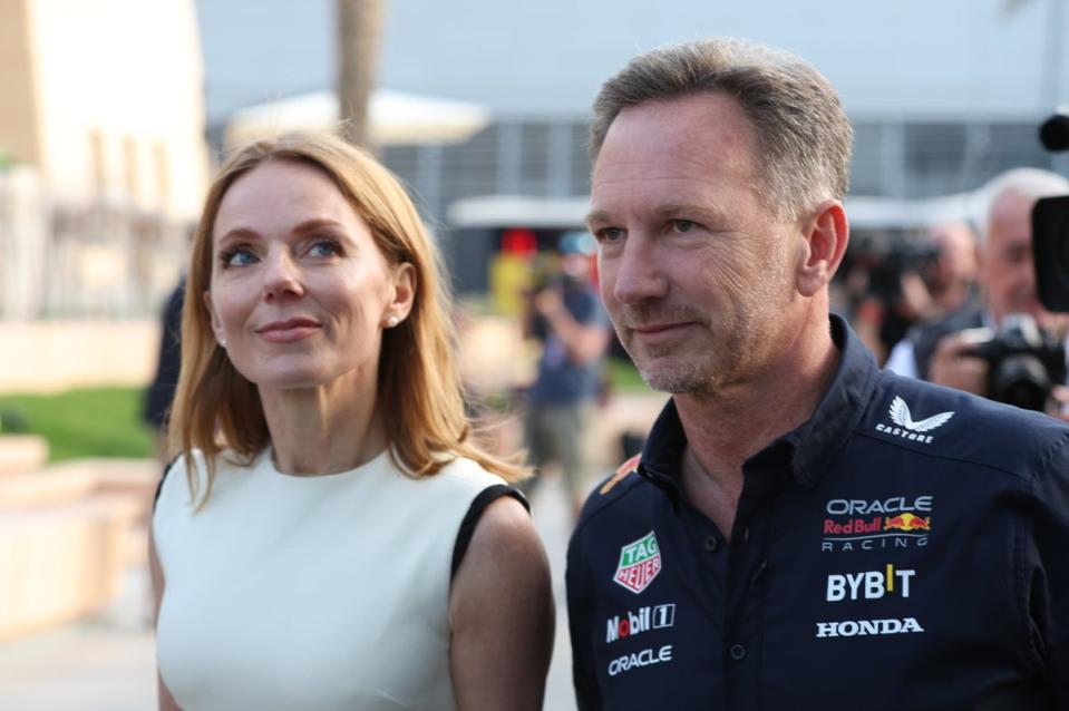 Horner is married to Spice Girl pop star Geri Halliwell (EPA)