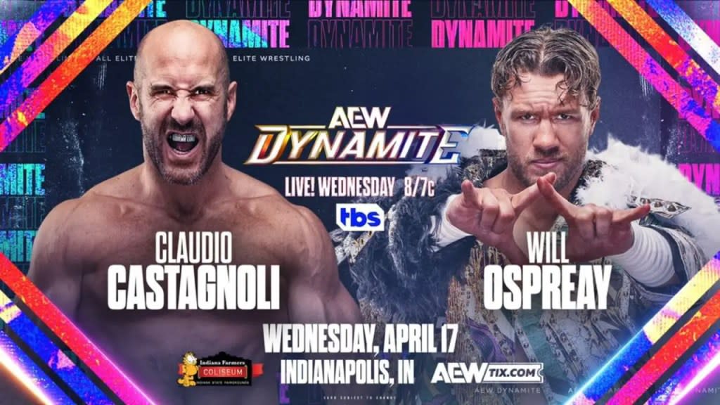 AEW Dynamite Claudio Castagnoli Will Ospreay