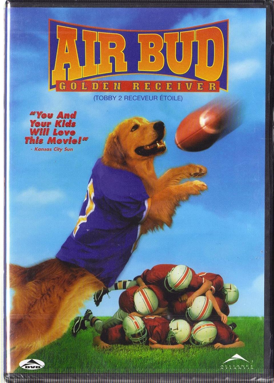 "Air Bud: Golden Receiver" is about a football-playing dog on a mission.