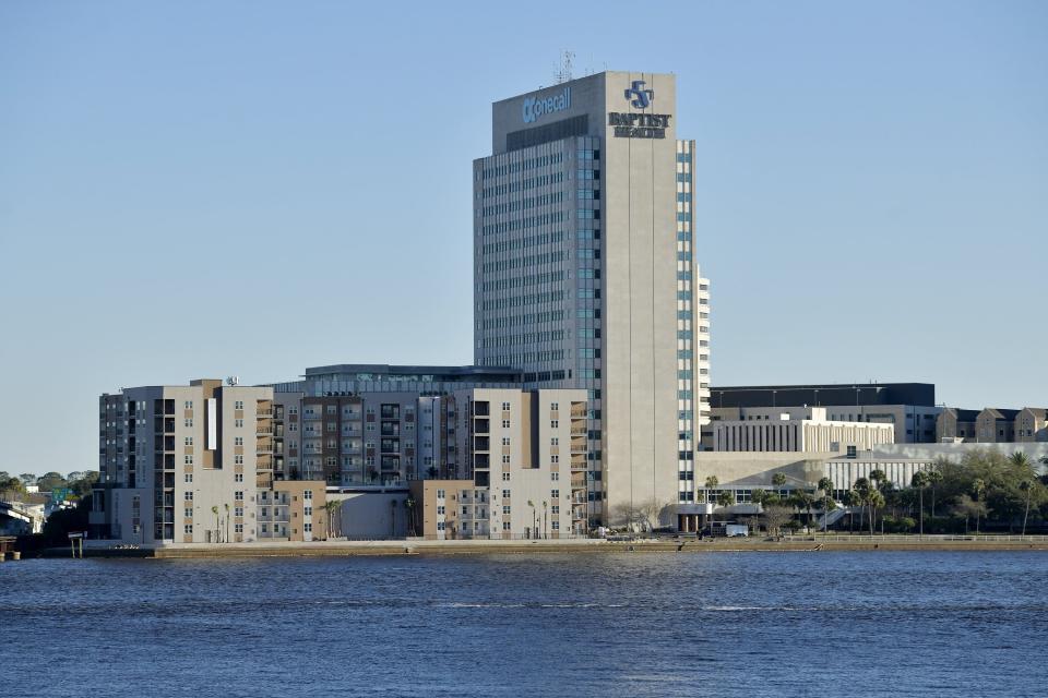 Baptist Medical Center Jacksonville in downtown is one of the hospitals that is part of Florida Blue's insurance network but would become out of network if Baptist Health and Florida Blue do not reach an agreement on a new contract.