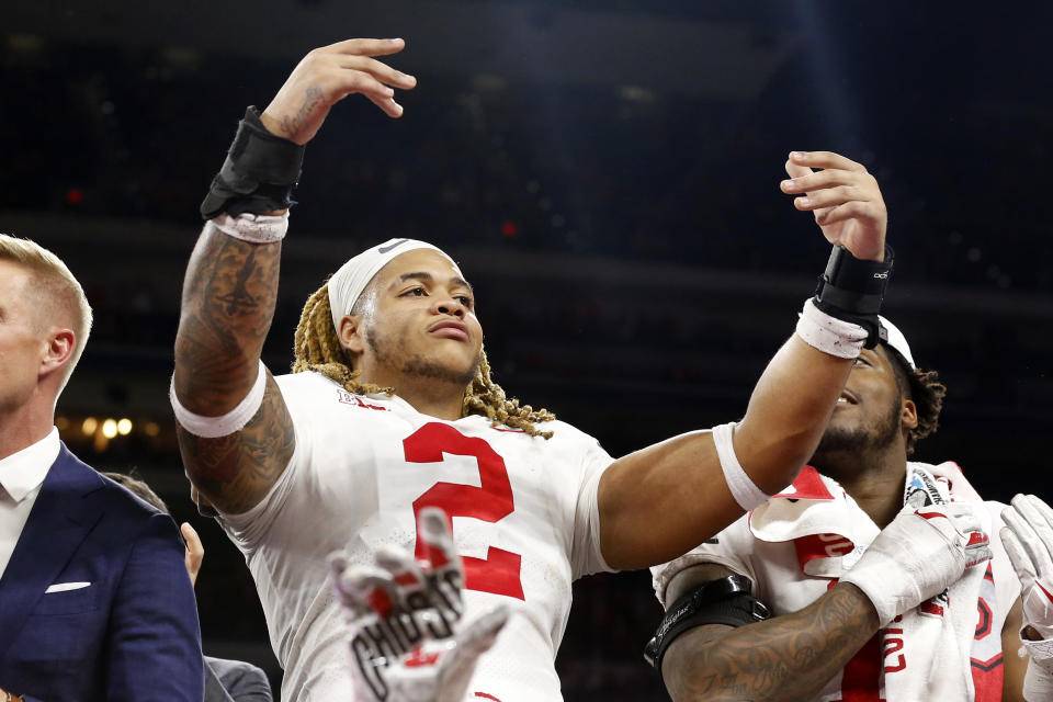 Ohio State's Chase Young could be a great fit with the Washington Redskins. (Photo by Justin Casterline/Getty Images)