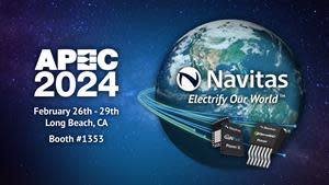 Navitas to showcase the path to a fully-electrified planet and how next-gen GaN and SiC power semis address a diverse $22B/yr market, with an exciting, informative, in-person experience