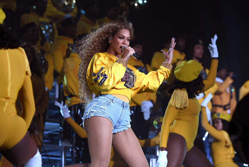 Beyonc&eacute; became the first black woman on Saturday to headline&nbsp;Coachella. (Photo: Larry Busacca via Getty Images)