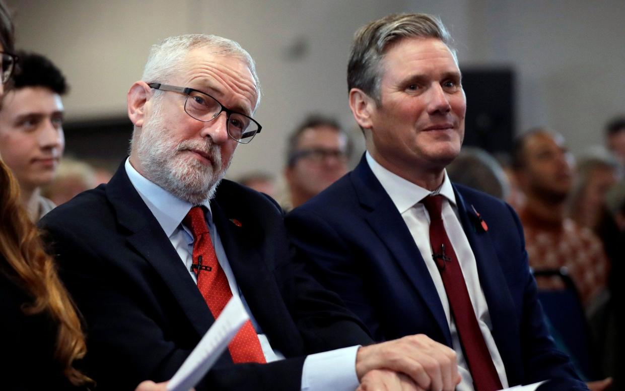 Jeremy Corbyn and Keir Starmer