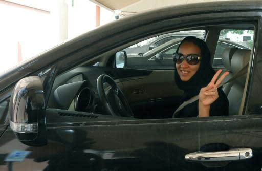 Manal al-Sharif, impulsora de la campaña Women2Drive, también es mencionada en la edición de Vogue. Foto: AFP