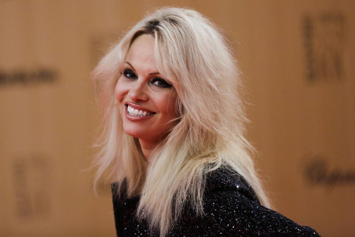 Pamela Anderson said Australian premier Scott Morrison's comments were 'lewd': Markus Schreiber/AP