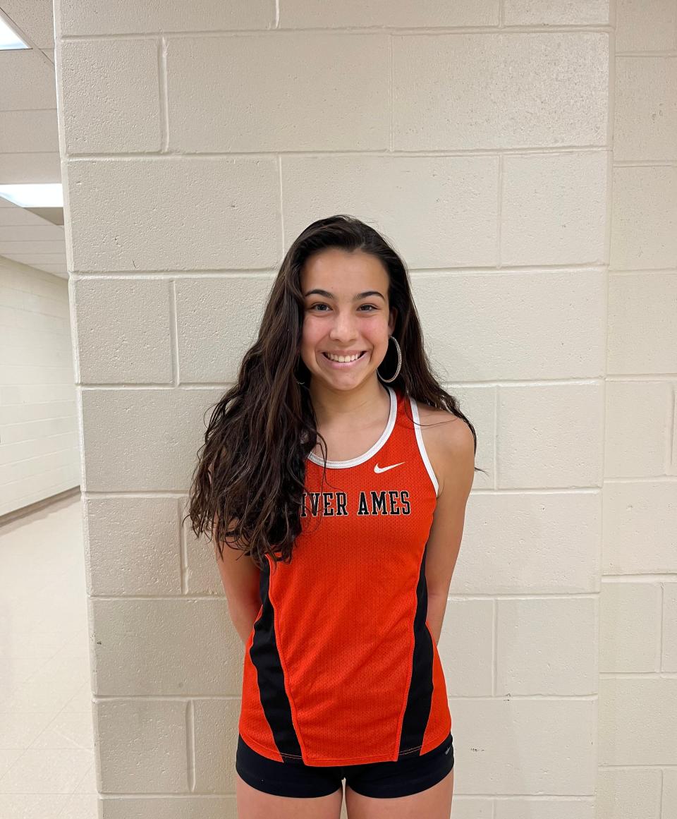 Braelyn Graham of Oliver Ames High has been named to The Patriot Ledger/Enterprise All-Scholastic Girls Cross Country Team.