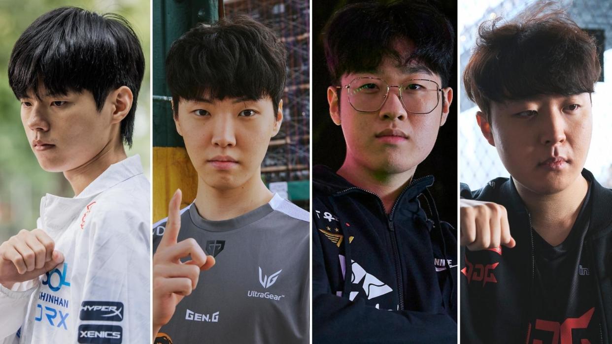 Four teams remain: DRX, Gen.G, T1, and JDG. What does each team need to do to secure a win? (Photo: Riot Games)