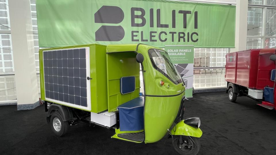 biliti electric la auto show