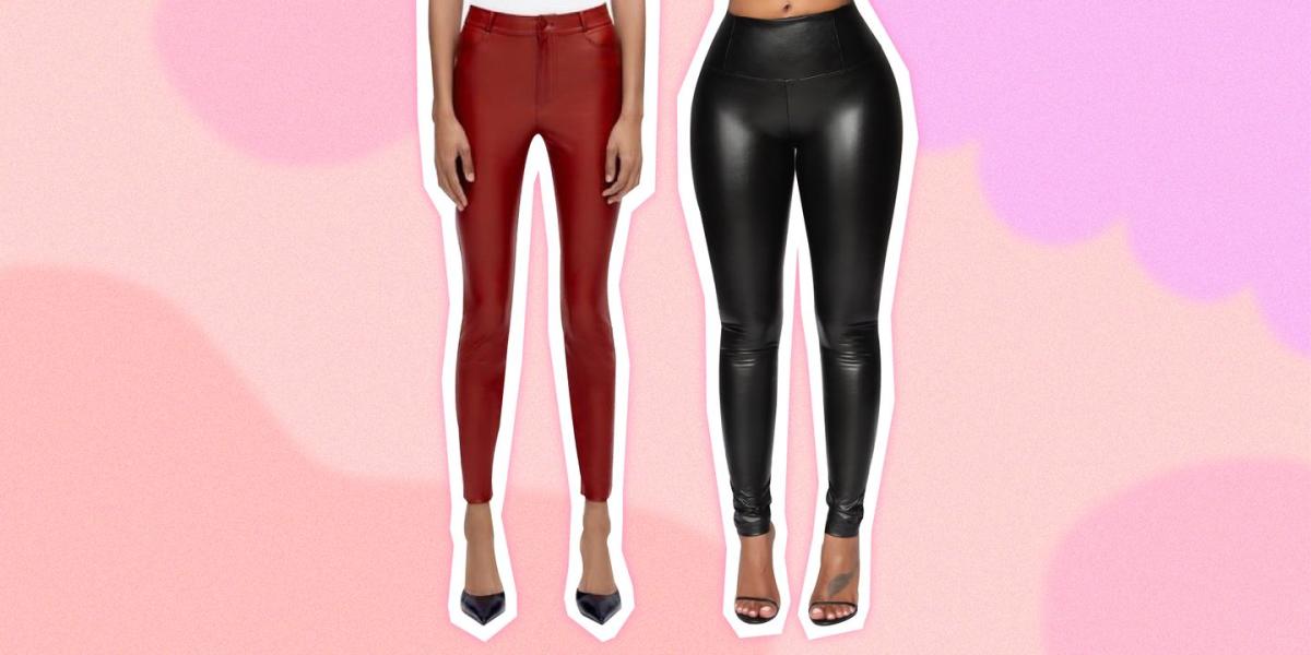 The 15 Best Faux Leather Leggings You Have to Add to Your Wardrobe