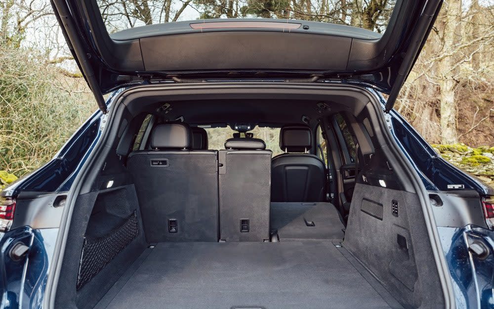 The spacious boot is ideal for busy families and holidays