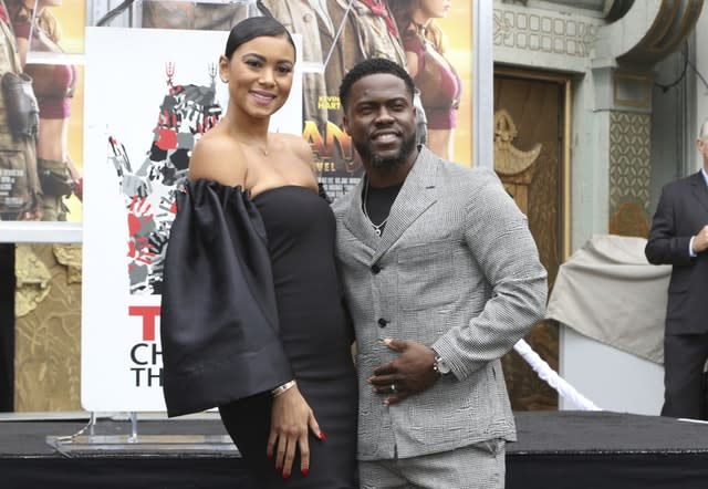 Kevin Hart Hand and Footprint Ceremony