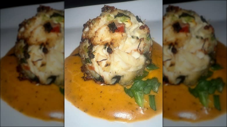 Del Frisco's crab cake