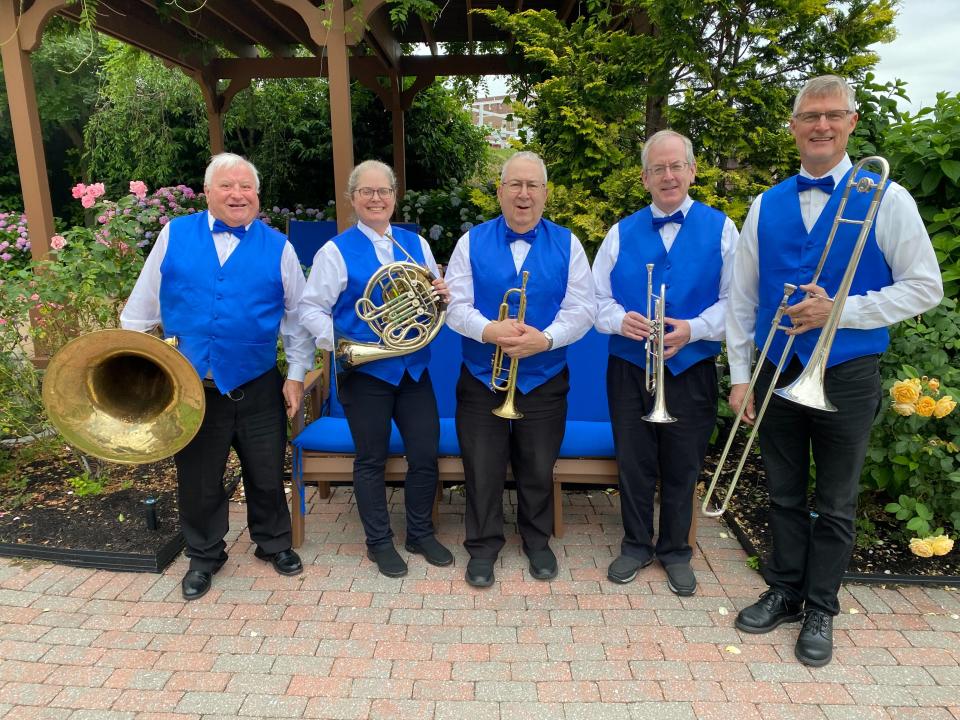 Navesink Brass will play Hanukkah and holiday favorites Saturday at Ocean County Library's Jackson branch.