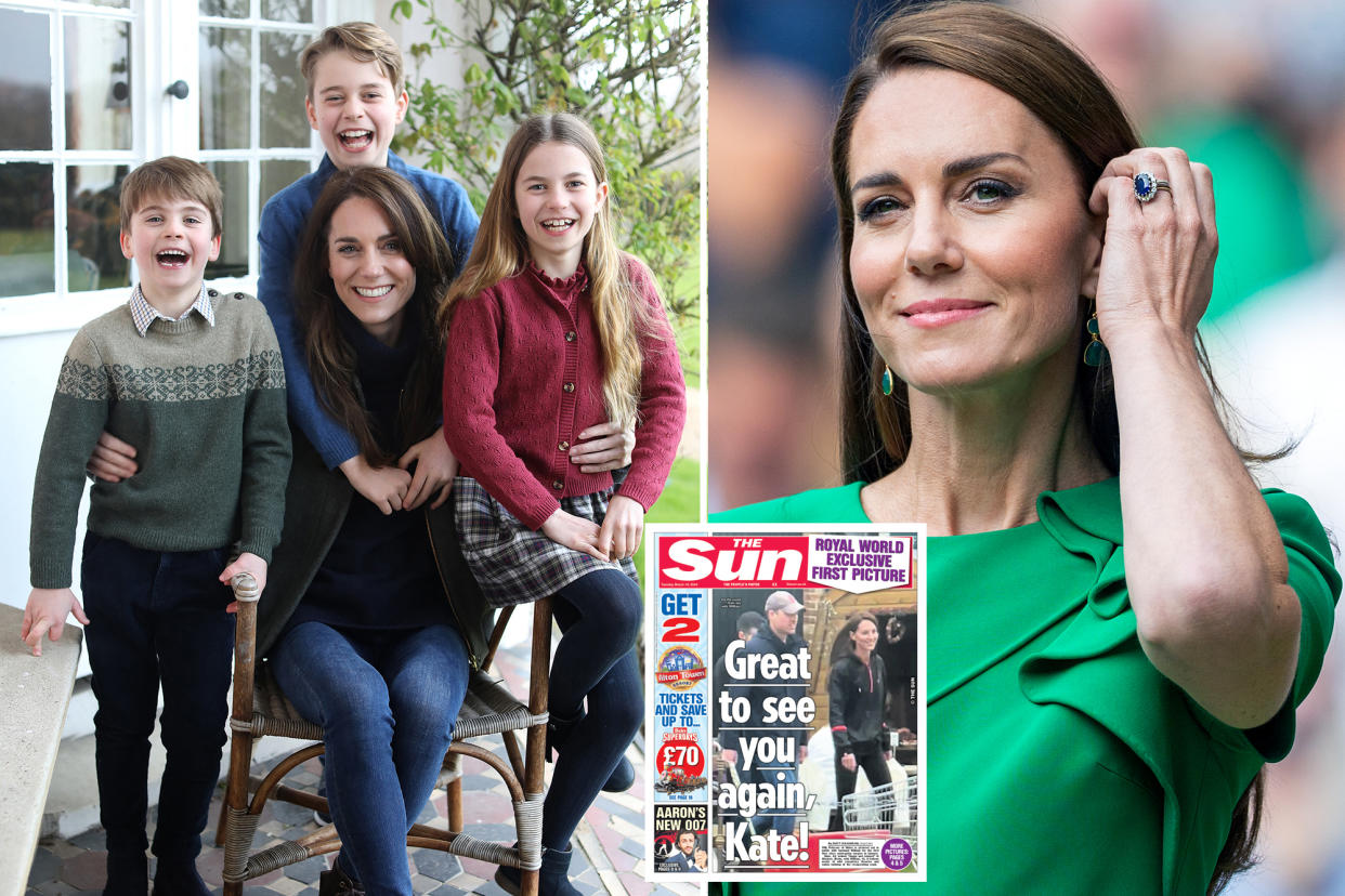 Sun cover, Kate Middleton