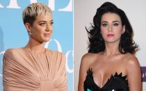 "Warum hat Katy Perry immer noch kurze Haare?", wunderten sich ein "Fan" Anfang 2019 in einem Klatschforum. "Ihr Stylist muss sie hassen". Der Kommentar traf auf Zustimmung: Am besten habe die Sängerin mit langen schwarzen Haaren ausgesehen, waren sie die Lästermäuler einig. Katy Perry scheint deren Meinung herzlich egal zu sein. (Bild: Andreas Rentz/Mike Marsland/Getty Images)