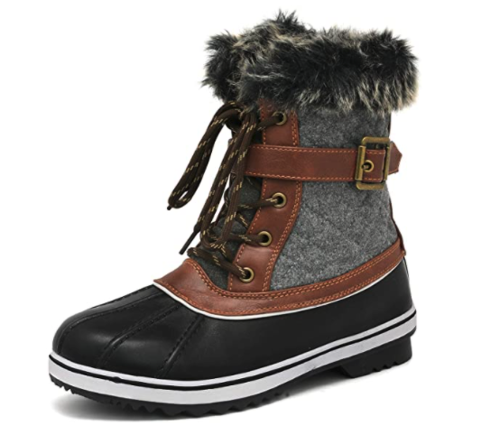 Dream Pairs Women's Winter Boots. Image via Amazon.