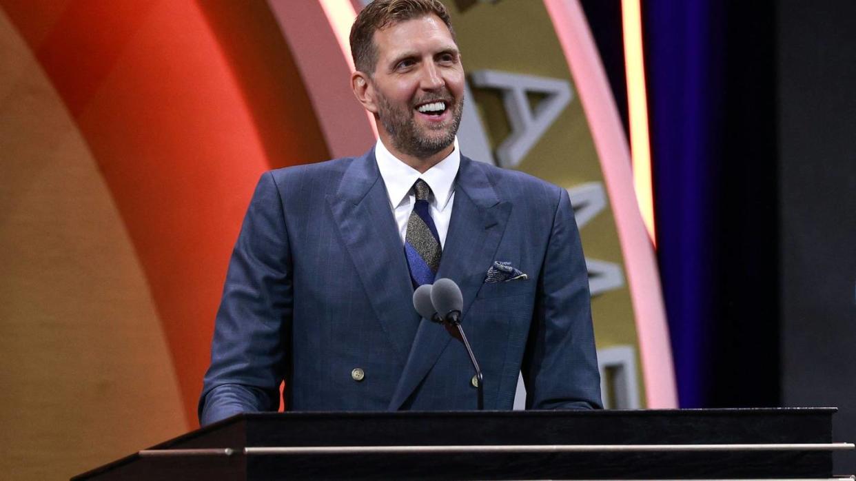 Hall-of-Famer! Nowitzkis berührende Rede