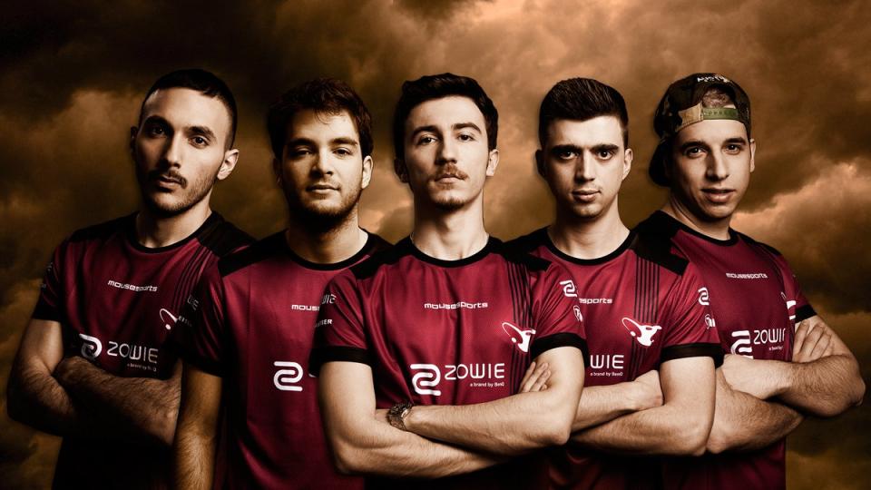 Mousesports new Dota 2 team is made up of Ad Finem’s former roster. (Mousesports)