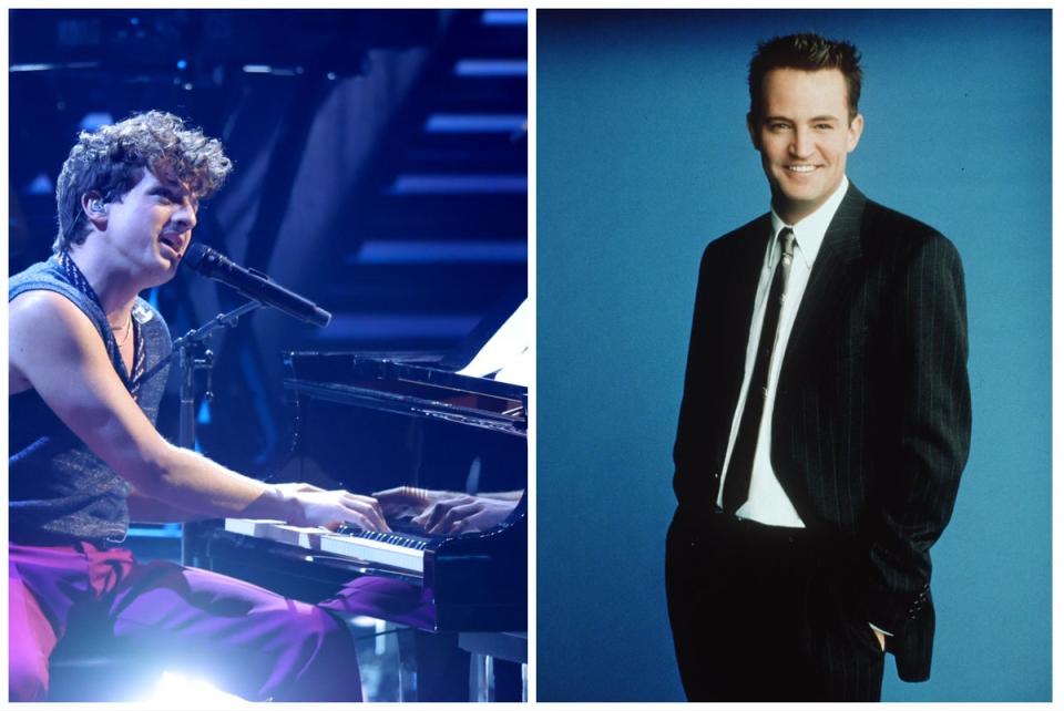 Charlie Puth paid tribute to Matthew Perry during his concert in Melbourne, Australia (Getty)