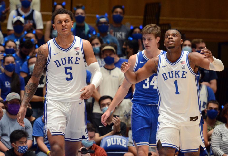 Blue Devils forward Paolo Banchero looks to lead Duke this season.