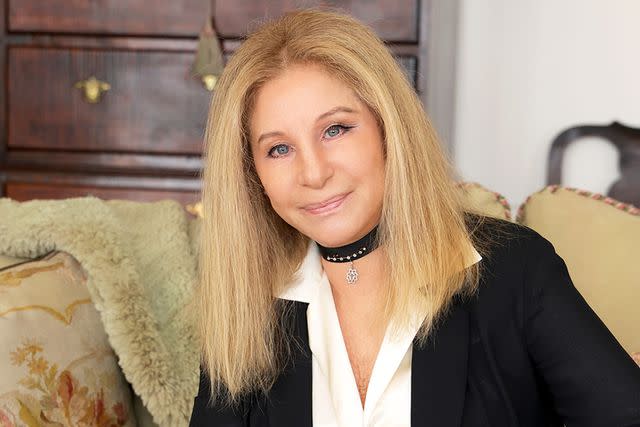 <p>Kevin Mazur/Getty</p> Barbra Streisand in Malibu in July 2023