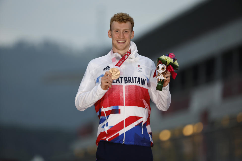 Peasgood, 25, etched his name in Games folklore on Tuesday by bagging bronze at Tokyo 2020