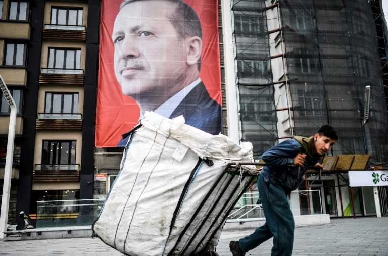 Turkish President Recep Tayyip Erdogan is locked in a bitter war of words with The Netherlands