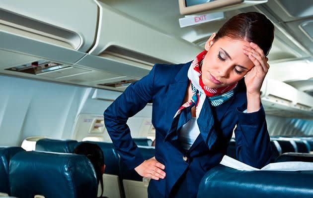 They clock up more air miles than anyone else, so who better to get jet lag tips off than flight attendants. Photo: Getty images