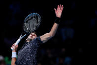 Tennis - ATP Finals - The O2, London, Britain - November 17, 2018 Serbia's Novak Djokovic in action during his semi final match against South Africa's Kevin Anderson Action Images via Reuters/Andrew Couldridge