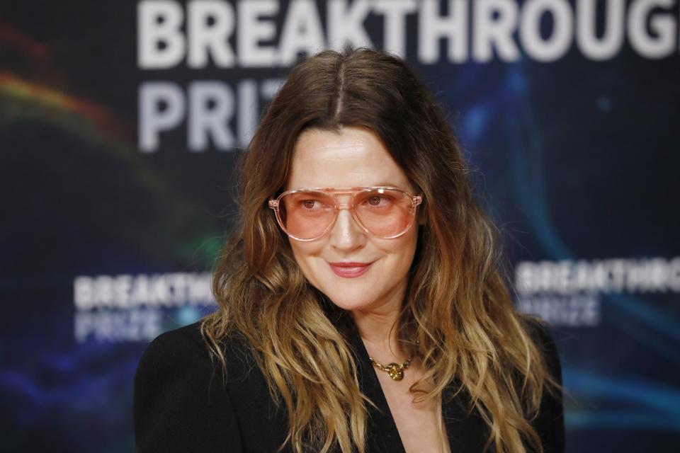 Drew Barrymore attends the 2020 Breakthrough Prize Ceremony at NASA Ames Research Center on November 03, 2019. (Photo by Liu Guanguan/China News Service/VCG via Getty Images)