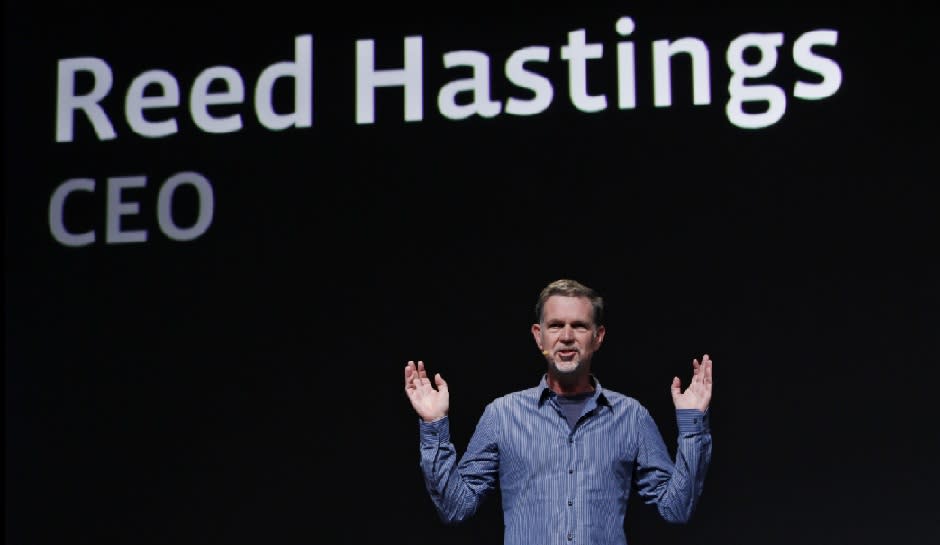 netflix ceo reed hastings