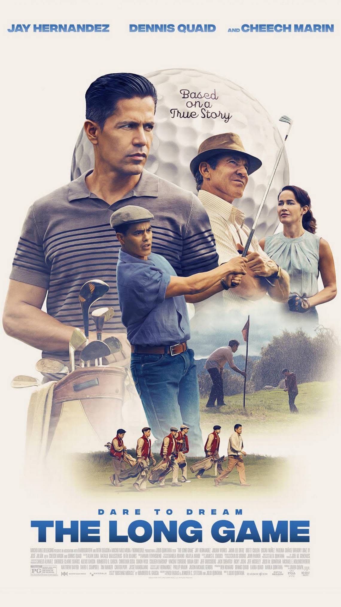 The Latino-led film ‘The Long Game’ inspired by the book “Mustang Miracle”. In theaters nationwide on April 12.