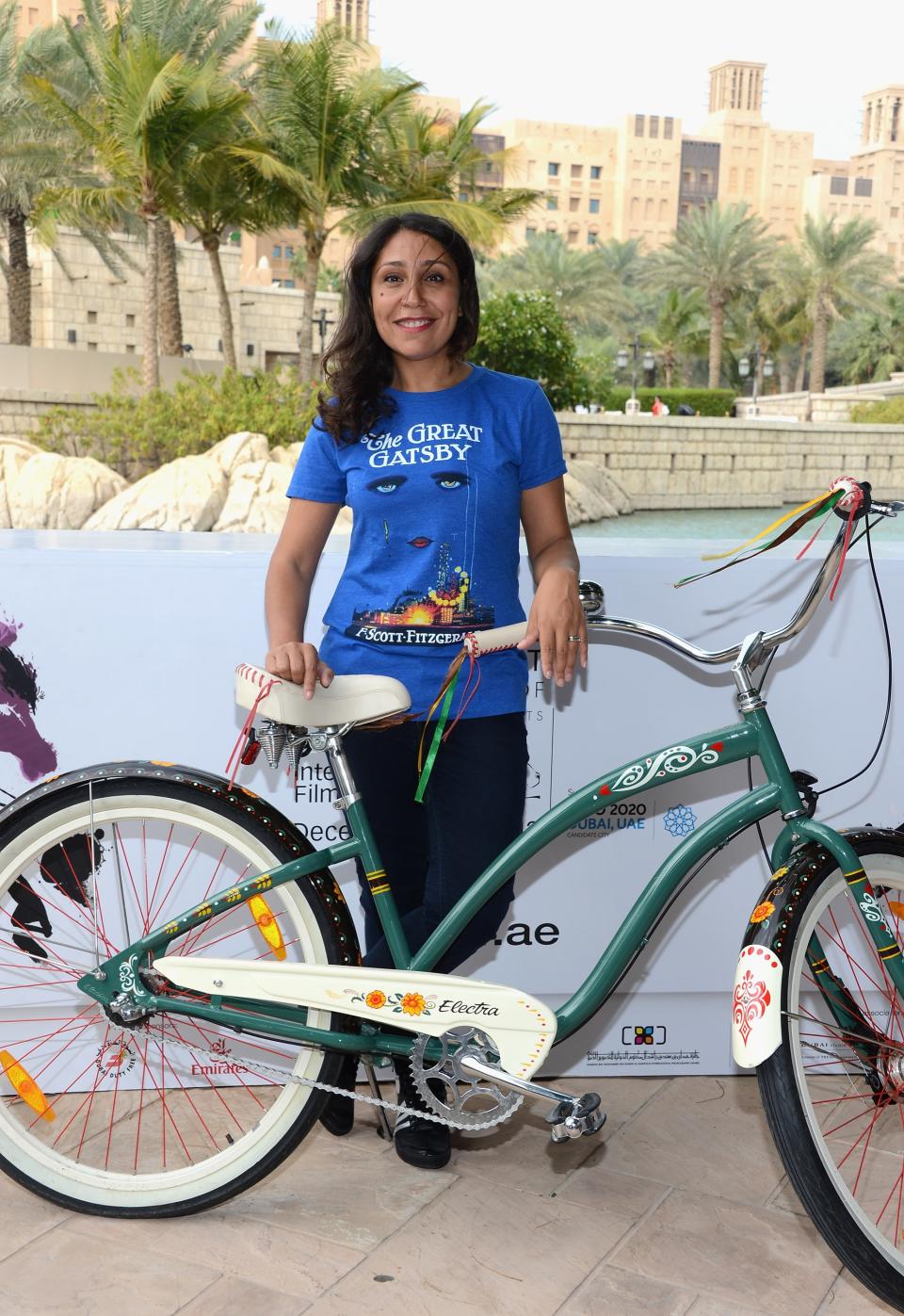 DUBAI, UNITED ARAB EMIRATES - DECEMBER 12: Director Haifaa Al Mansour attends the "Wadjda" photocall during day four of the 9th Annual Dubai International Film Festival held at the Madinat Jumeriah Complex on December 12, 2012 in Dubai, United Arab Emirates. (Photo by Andrew H. Walker/Getty Images for DIFF)