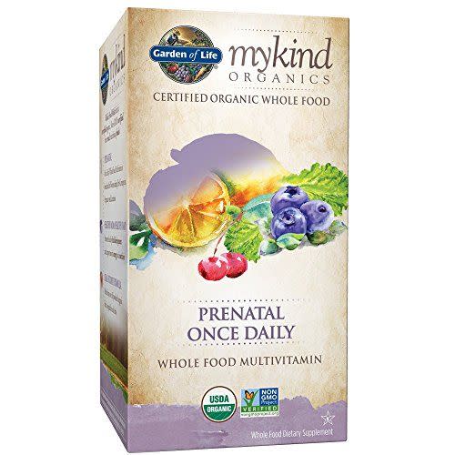 1) Organic Prenatal Multivitamin Supplement