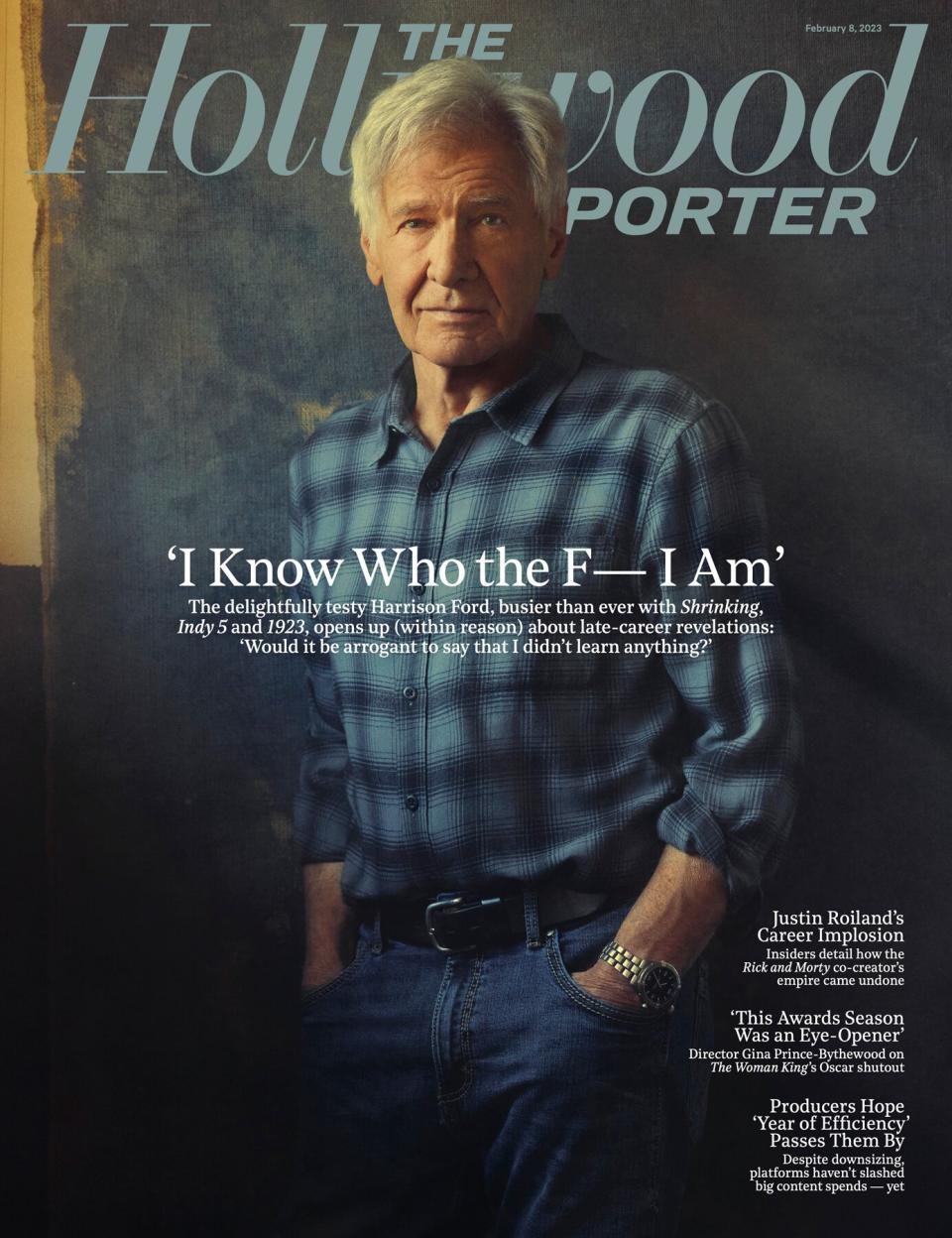 Harrison Ford Hollywood Reporter