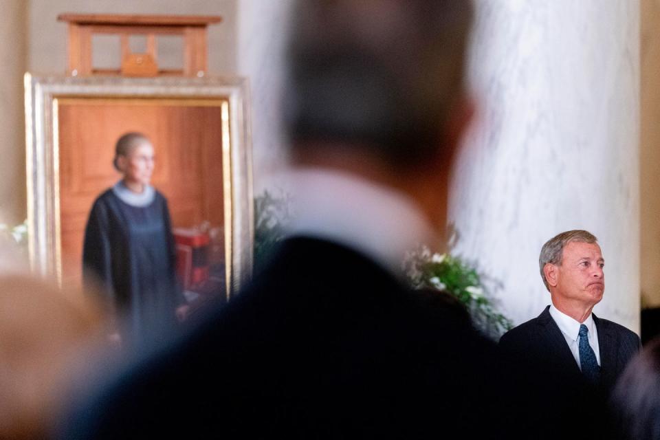 Ruth Bader Ginsburg Laid to Rest: The Photos