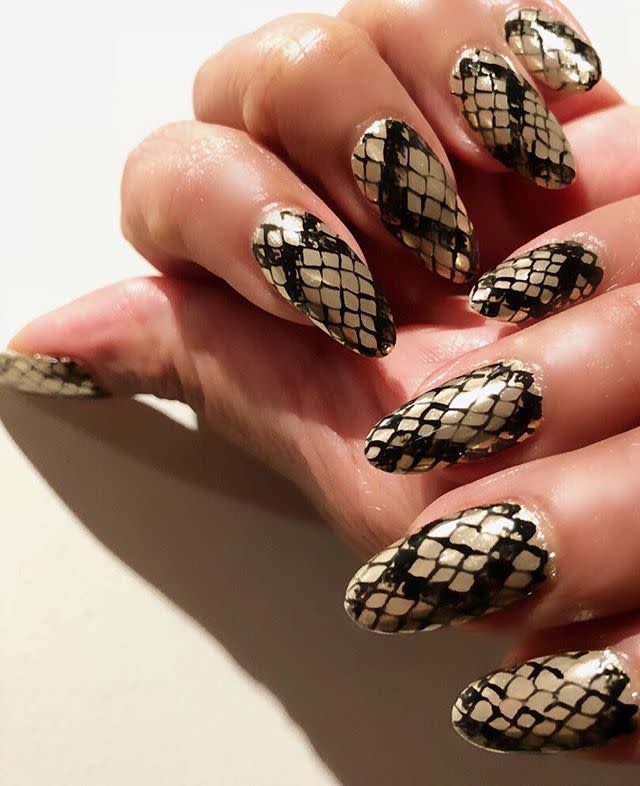 Winter Nail Art: \