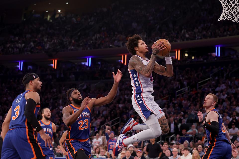 Will the Philadelphia 76ers beat the New York Knicks in Game 6 of their NBA Playoffs series? NBA picks, predictions and odds weigh in on Thursday's game.