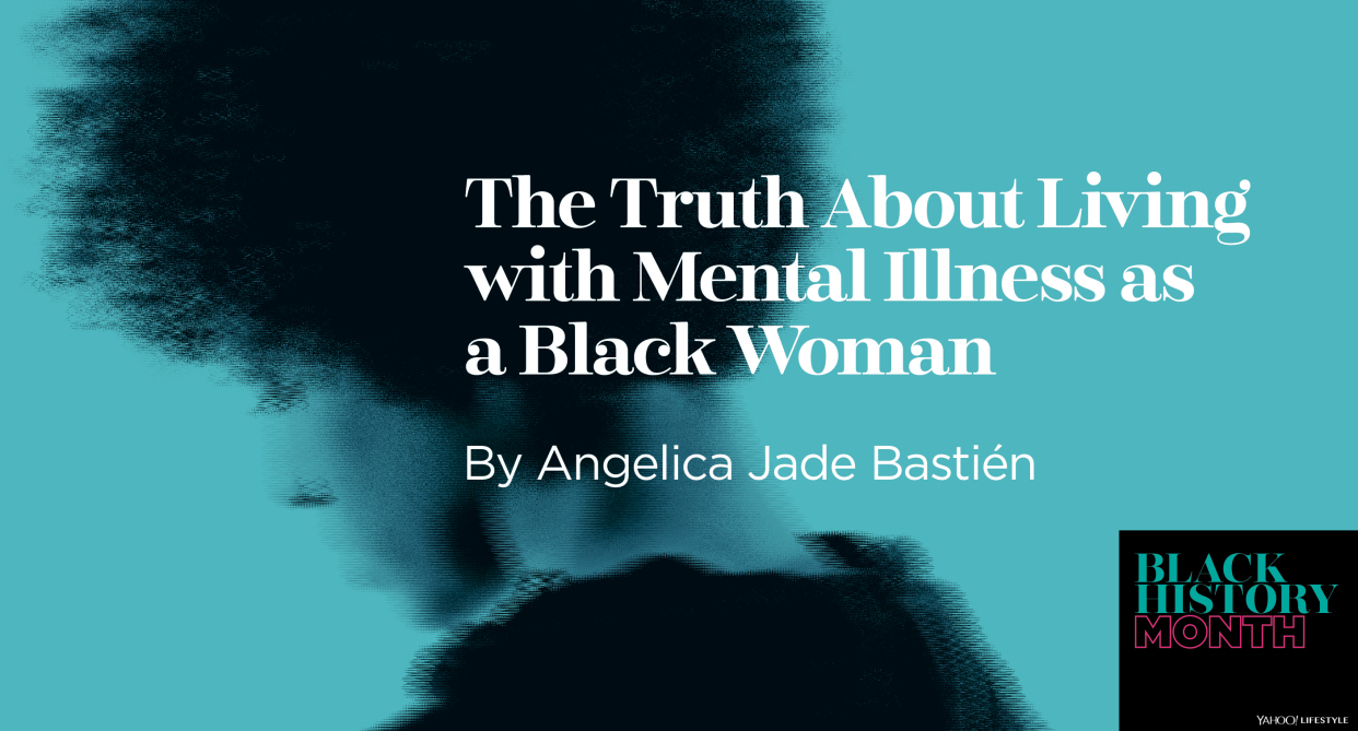 Angelica Jade Bastién tells the story of her mental illness. (Photo courtesy of Getty Images, image by Quinn Lemmers for Yahoo Lifestyle)