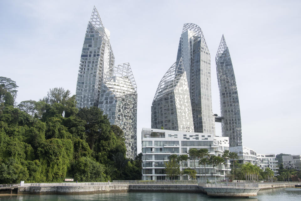 Singapore private residential home prices rose at a slower pace in the first quarter, suggesting the market is cooling on the back of property curbs. (PHOTO: Getty Commercial)