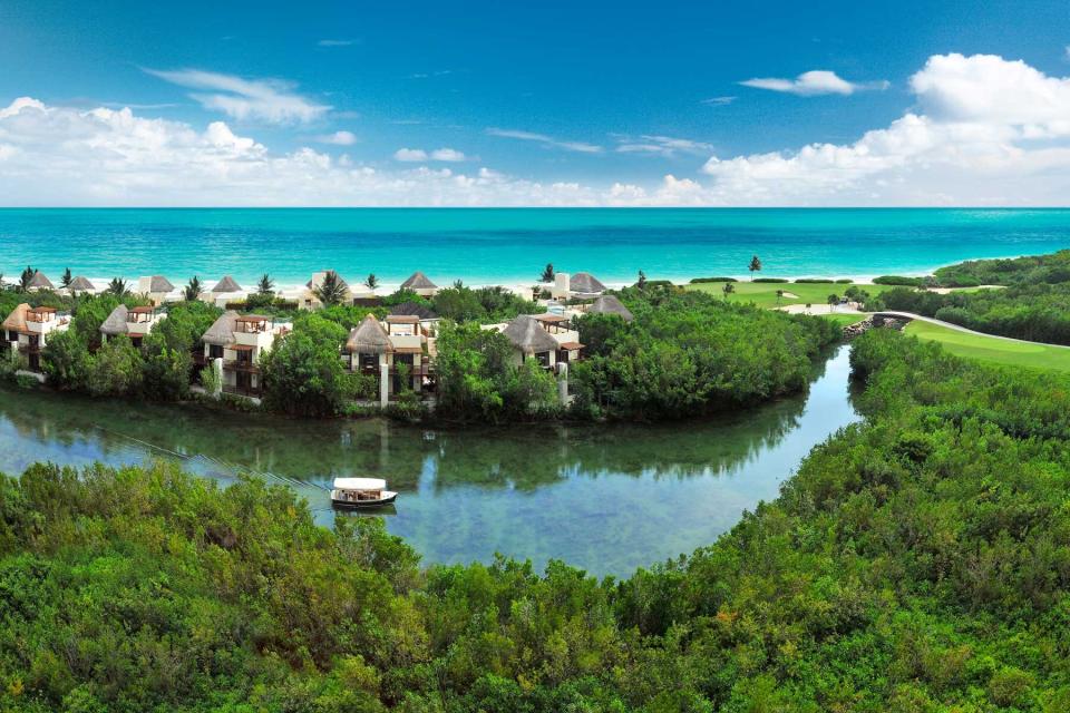 The Fairmont Mayakoba, Riviera Maya, Playa del Carmen, Mexico